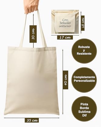 Vue 2 de Sacs En Tissu Avec