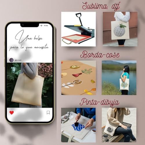 Vue 5 de Sacs En Tissu Avec