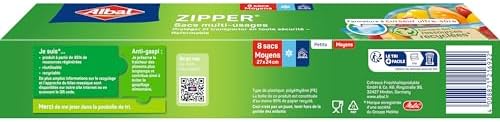 Vue 2 de Albal Sacs Multiusages Zipper