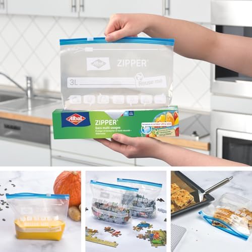 Vue 3 de Albal Sacs Multiusages Zipper
