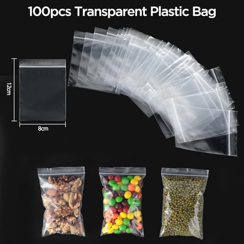 Vue 3 de Aiqinu Sachet Plastique Transparent