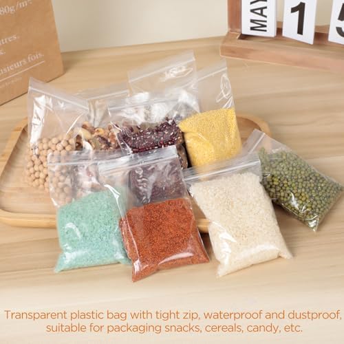 Vue 5 de Aiqinu Sachet Plastique Transparent