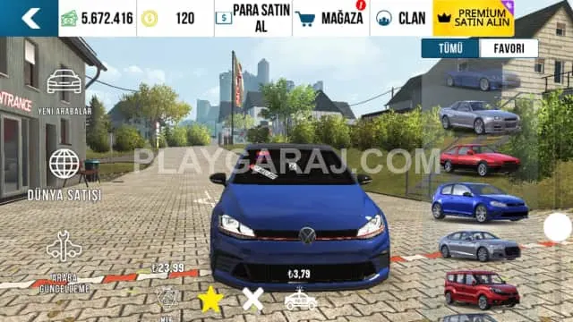 GOLF VOLKSWAGEN  - PlayGaraj In-Game Vehicle for Sale