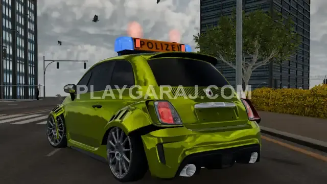 logolu sirenli abarth