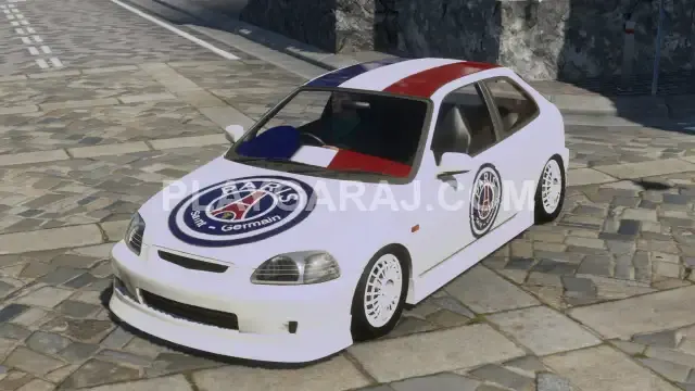 komple PSG özel çizimli civic cpm2