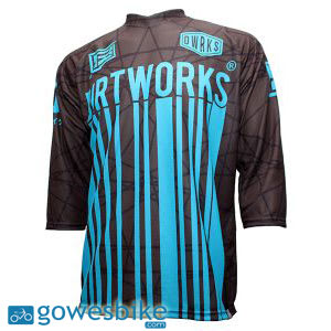 Jersey Sepeda  Dirtworks Barkod Coklat Jual Baju Jersey 