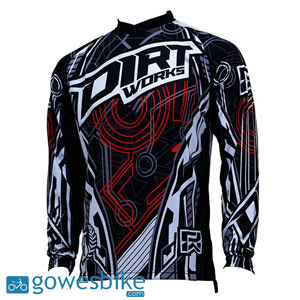 Download Jersey Sepeda Dirtworks Mainframe Putih Hitam - Jual Baju ...