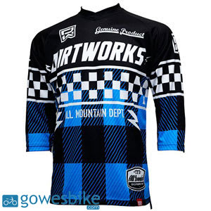  Jersey  Sepeda  Dirtworks Hawkins Biru Jual Baju Jersey  