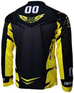 Jersey Sepeda Dirtworks Skywalker Kuning - Jual Baju