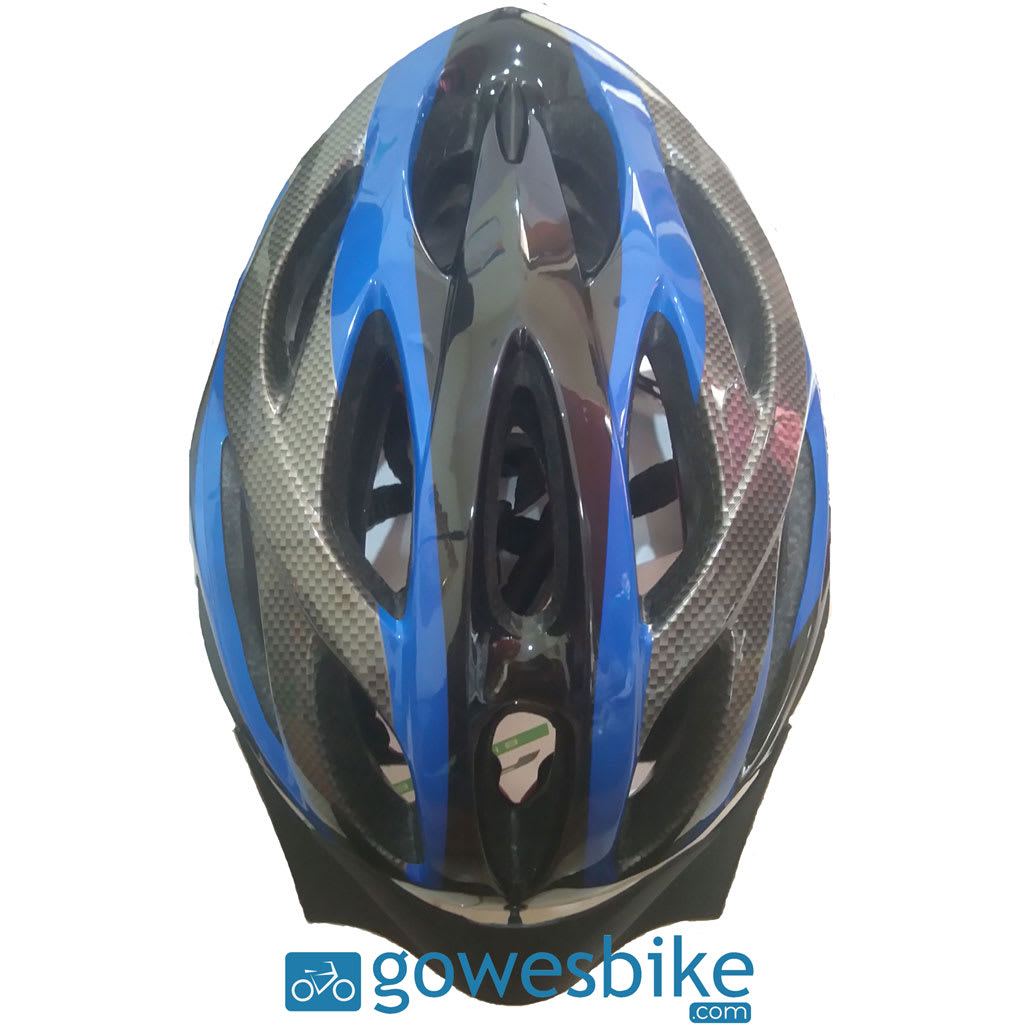  Helm  Sepeda Avand  A 06 Biru Hitam Jersey Baju Celana 