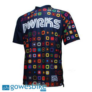 Jersey Sepeda Dirtworks Disko Biru Jersey Baju Celana Jersey Sepeda Dirtworks Disko Biru Jersey Baju Celana