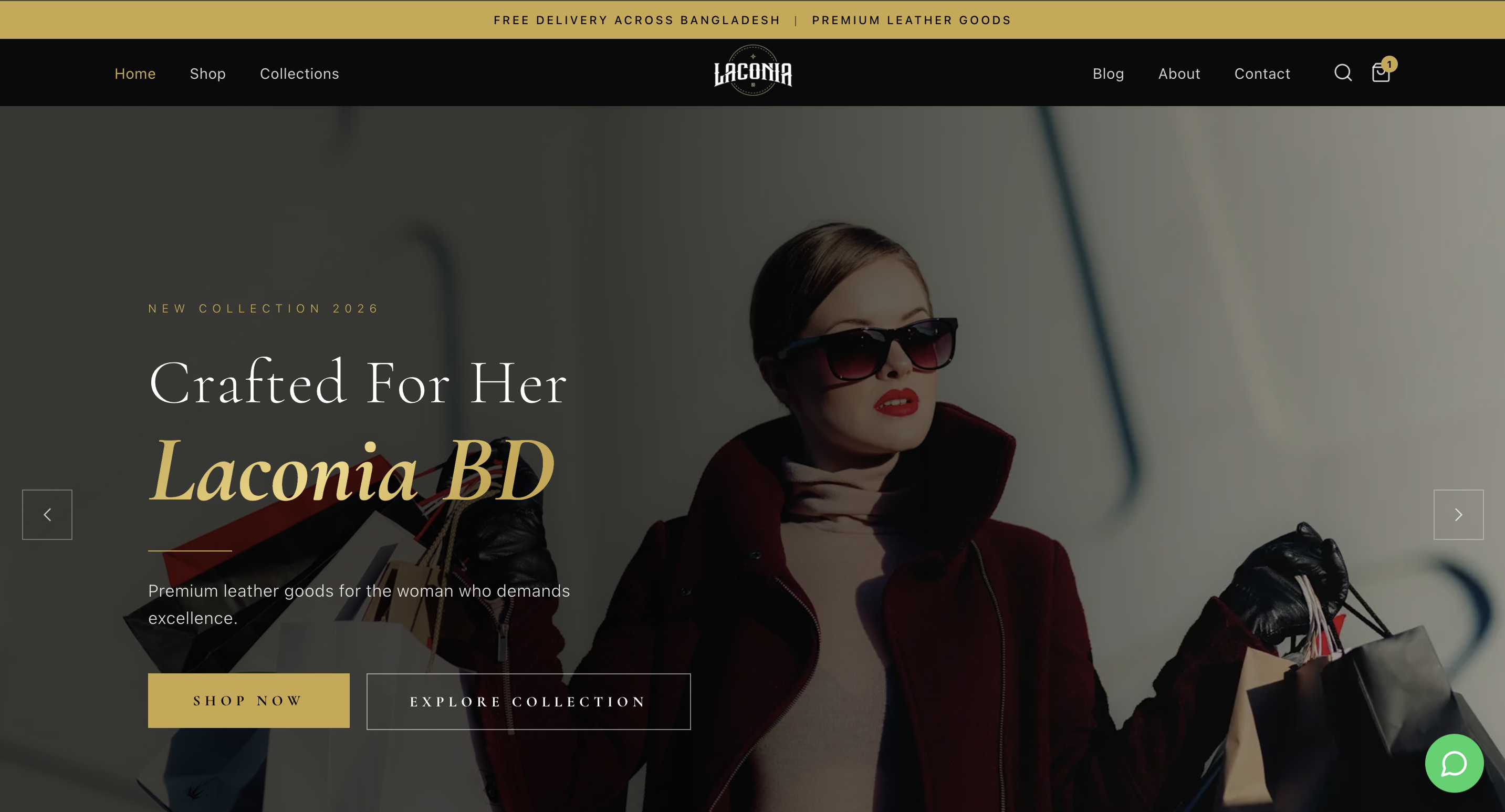 Laconia - E-commerce Website