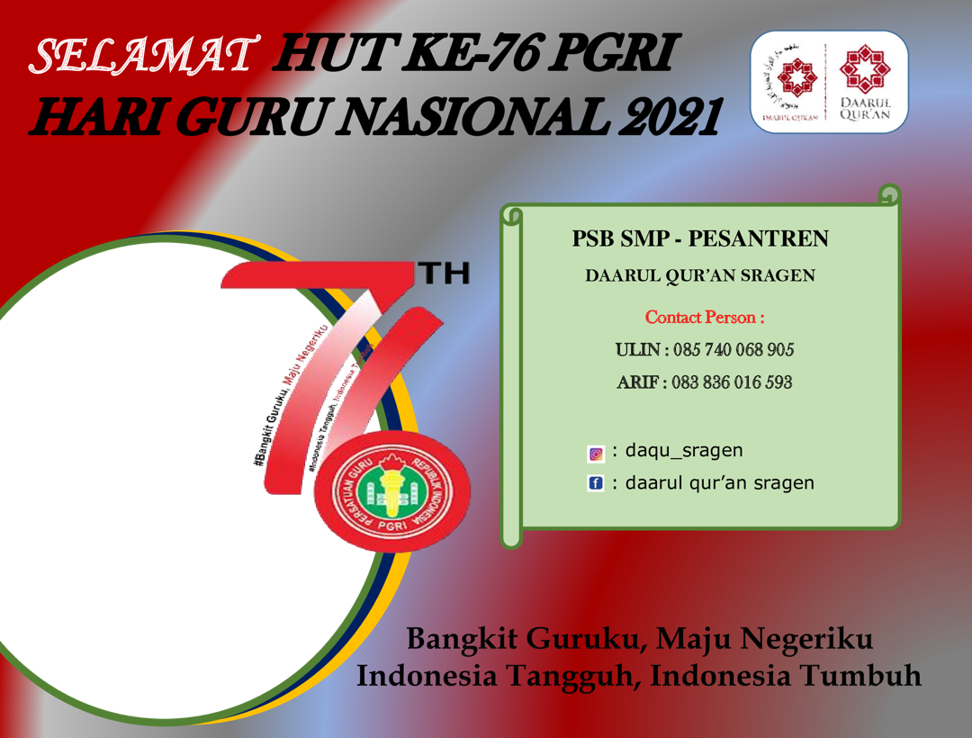 Link Twibbon hutpgri untuk di Unduh Terbaru buatan ninik hariyanti