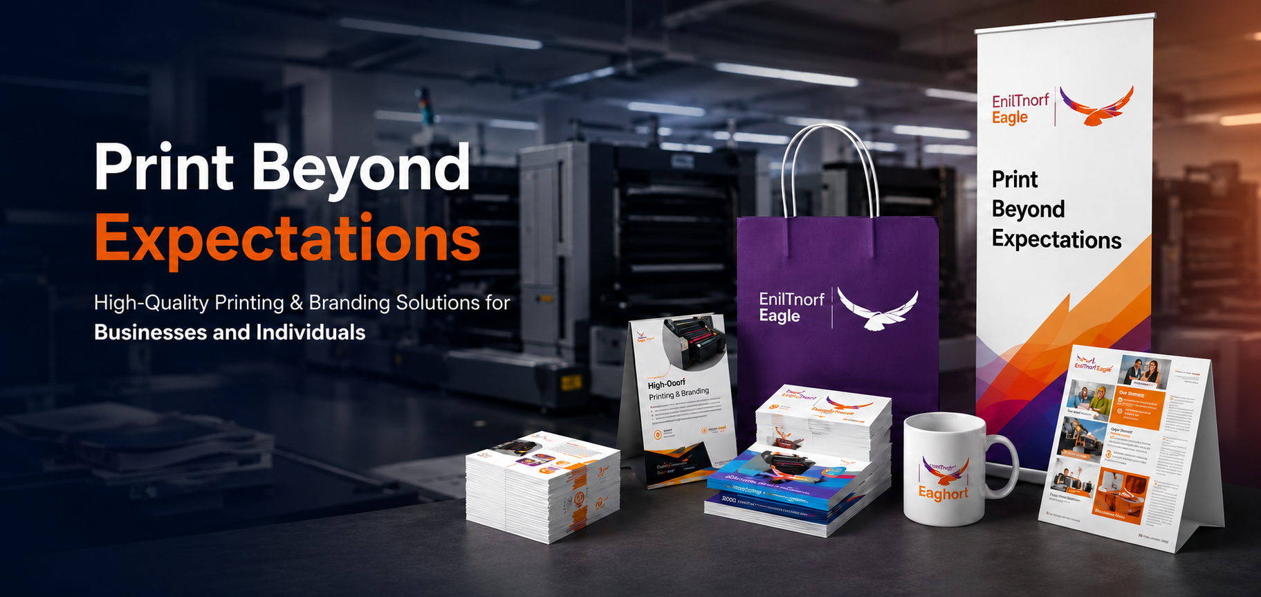 Print Beyond Expectations - EnilTnorf Eagle