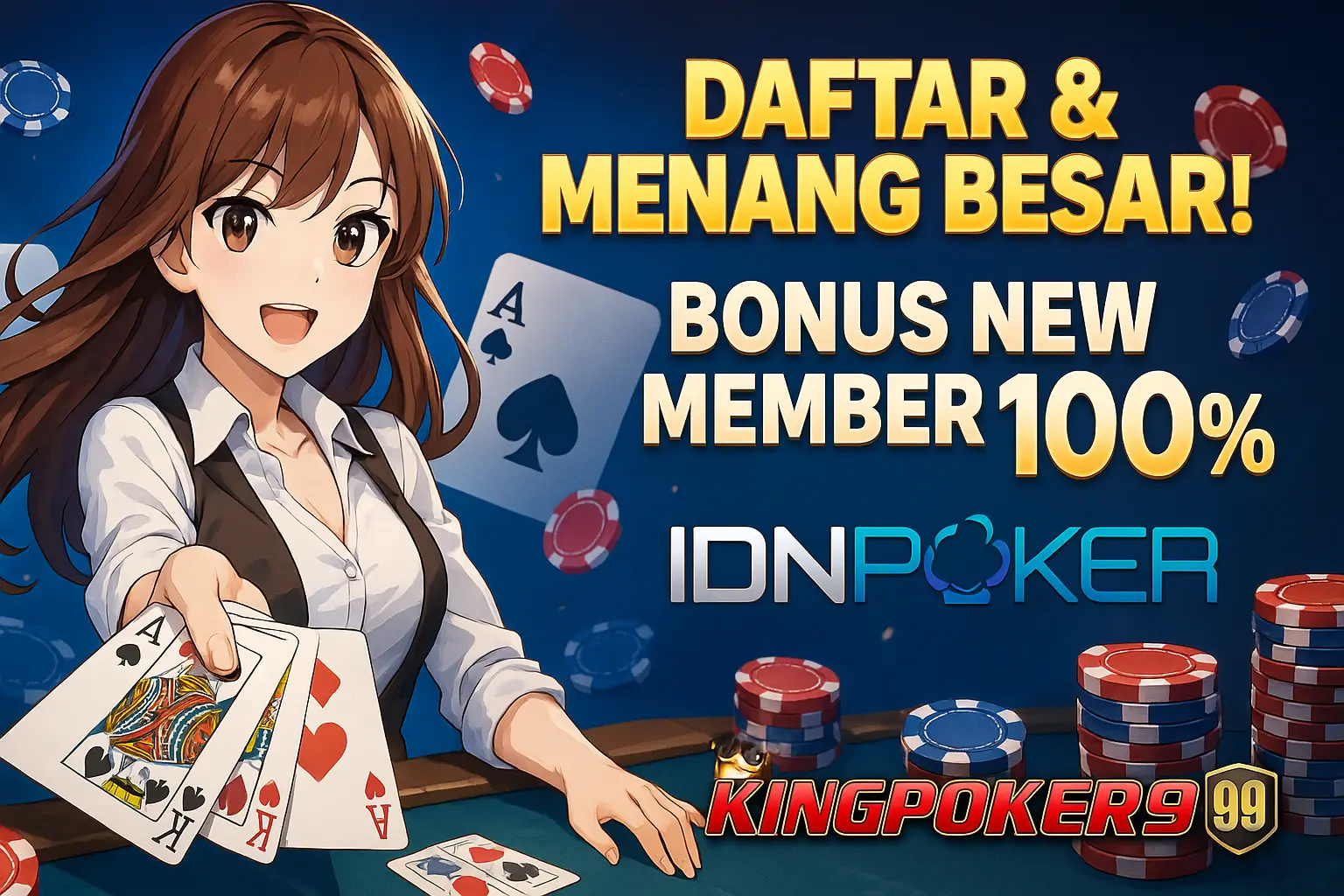 Kingpoker99 - Situs IDN Poker Terpercaya dengan Winrate Tertinggi