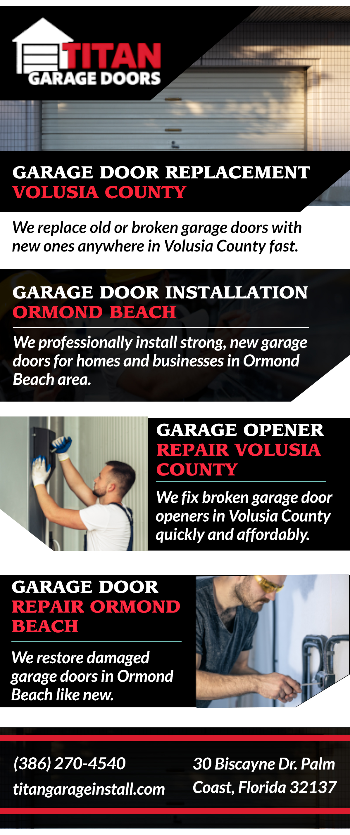 Titan Garage Door Install and | Facebook | Linktree