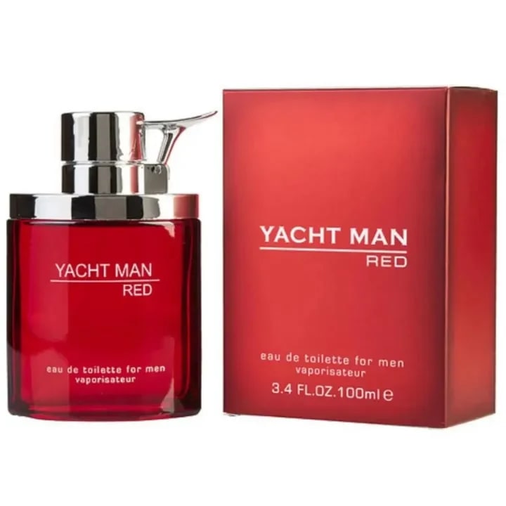 Yacht Man Red/blue Perfume Edt for Men -100ml