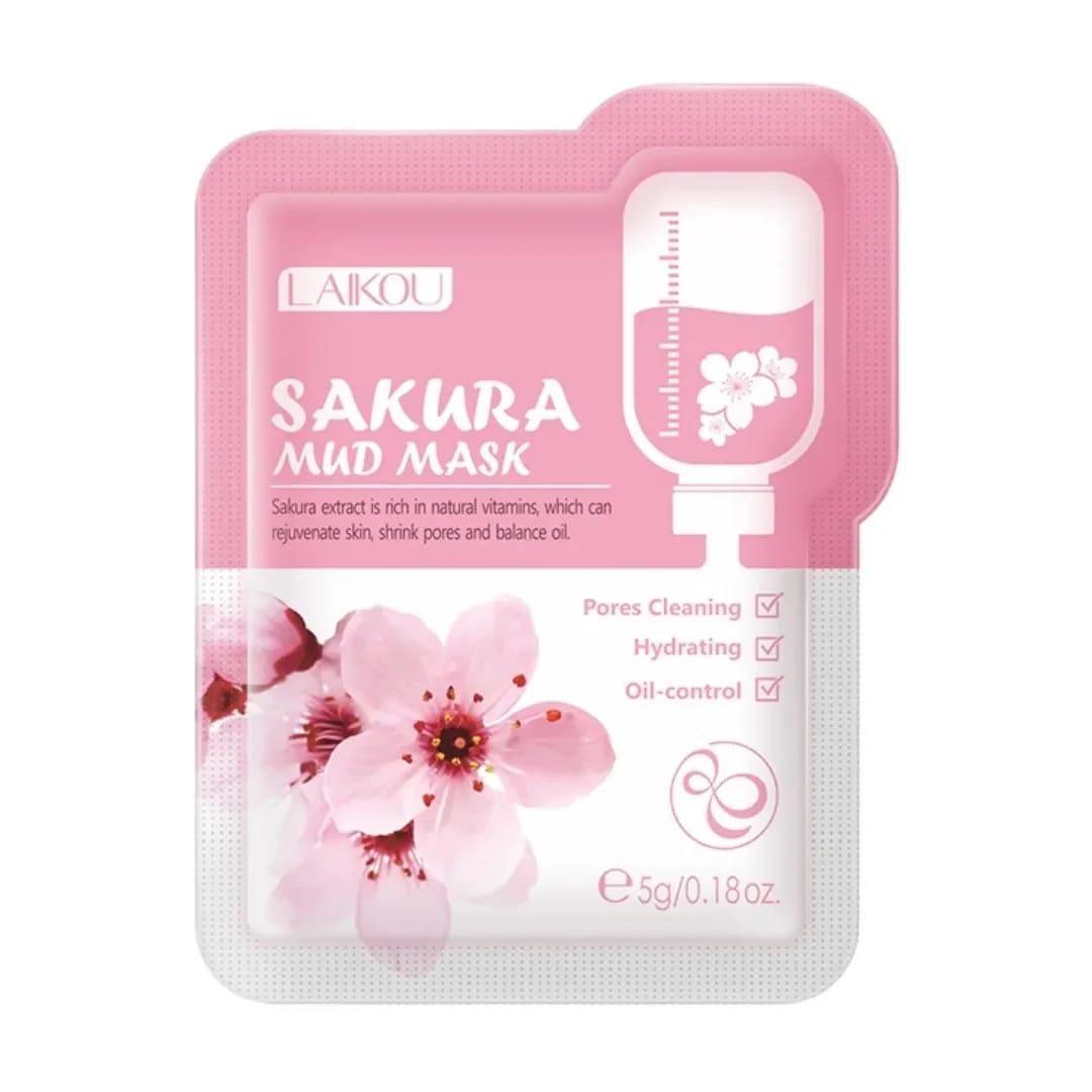 Sakura Mud Mask 5g (12 Pcs)