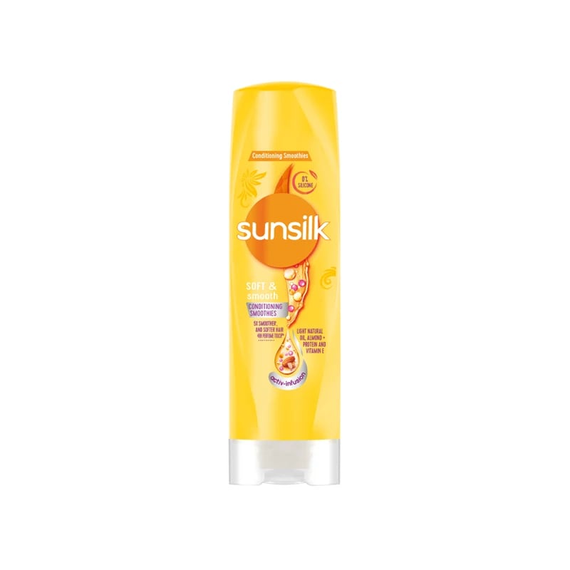 Sunsilk Soft & Smooth Conditioner with Light Natural Oil, Almond+Protein And Vitamin E Size: 300ml