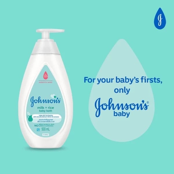 Johnson's Baby Bath 500ml - Made in French
