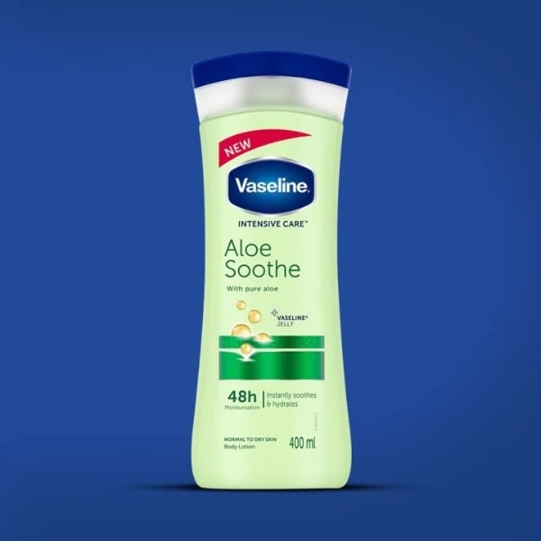 Vaseline Aloe Soothing  Body Lotion 400ml- Made in Africa