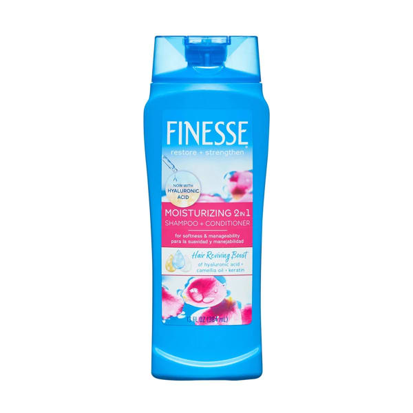 Finesse Restore + Strengthen Moisturizing 2 in 1 Shampoo Plus Conditioner (384ml)