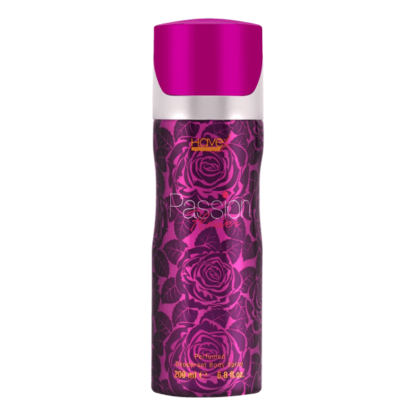 International UAE product Body spray party scent Havex Passion used for female - 200 ml