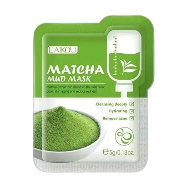 Laikou Matcha Mud Mask 5g (12 Pcs)