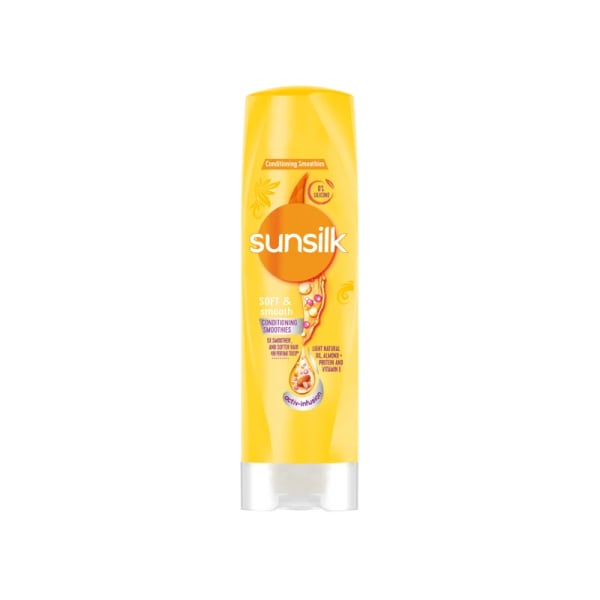 Sunsilk Soft & Smooth Conditioner with Light Natural Oil, Almond+Protein And Vitamin E Size: 300ml