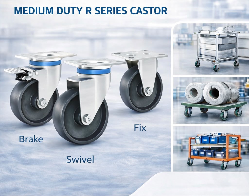 Medium Duty Castor — product photo 1