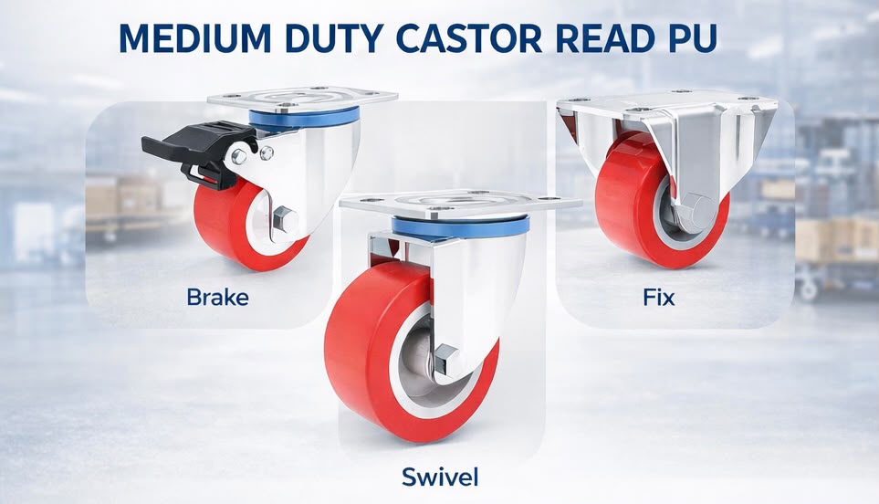 Medium Duty Castor — product photo 2