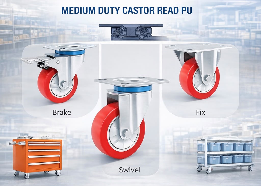 Medium Duty Castor — product photo 5