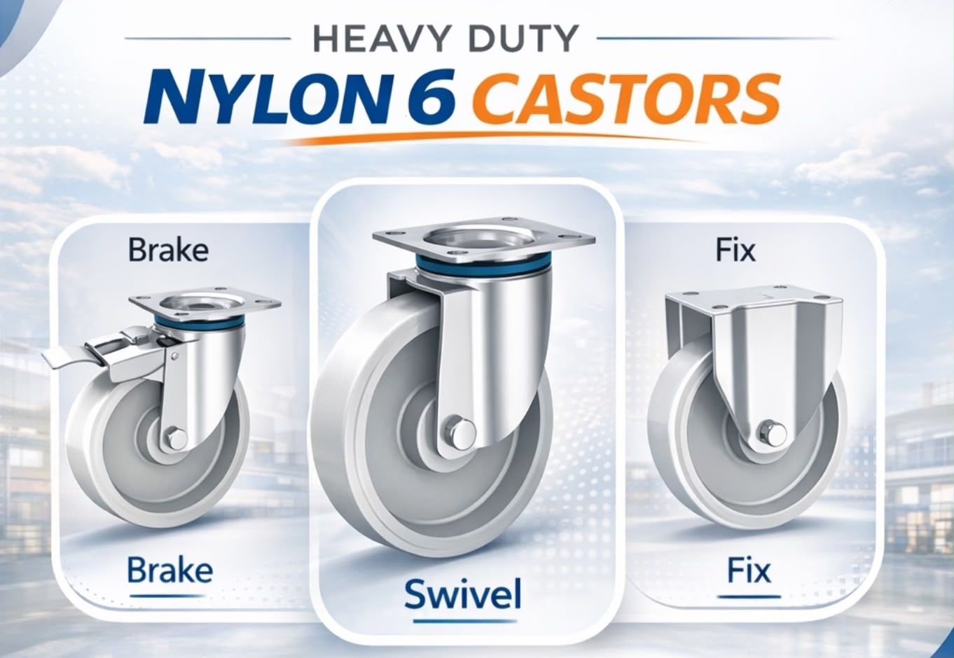 Heavy Duty Castor — product photo 5