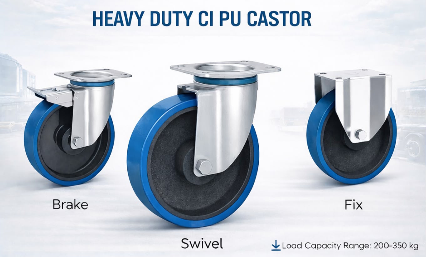 Heavy Duty Castor — product photo 3