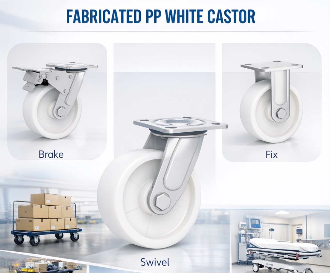 Fabricated Heavy Duty Castor — product photo 6