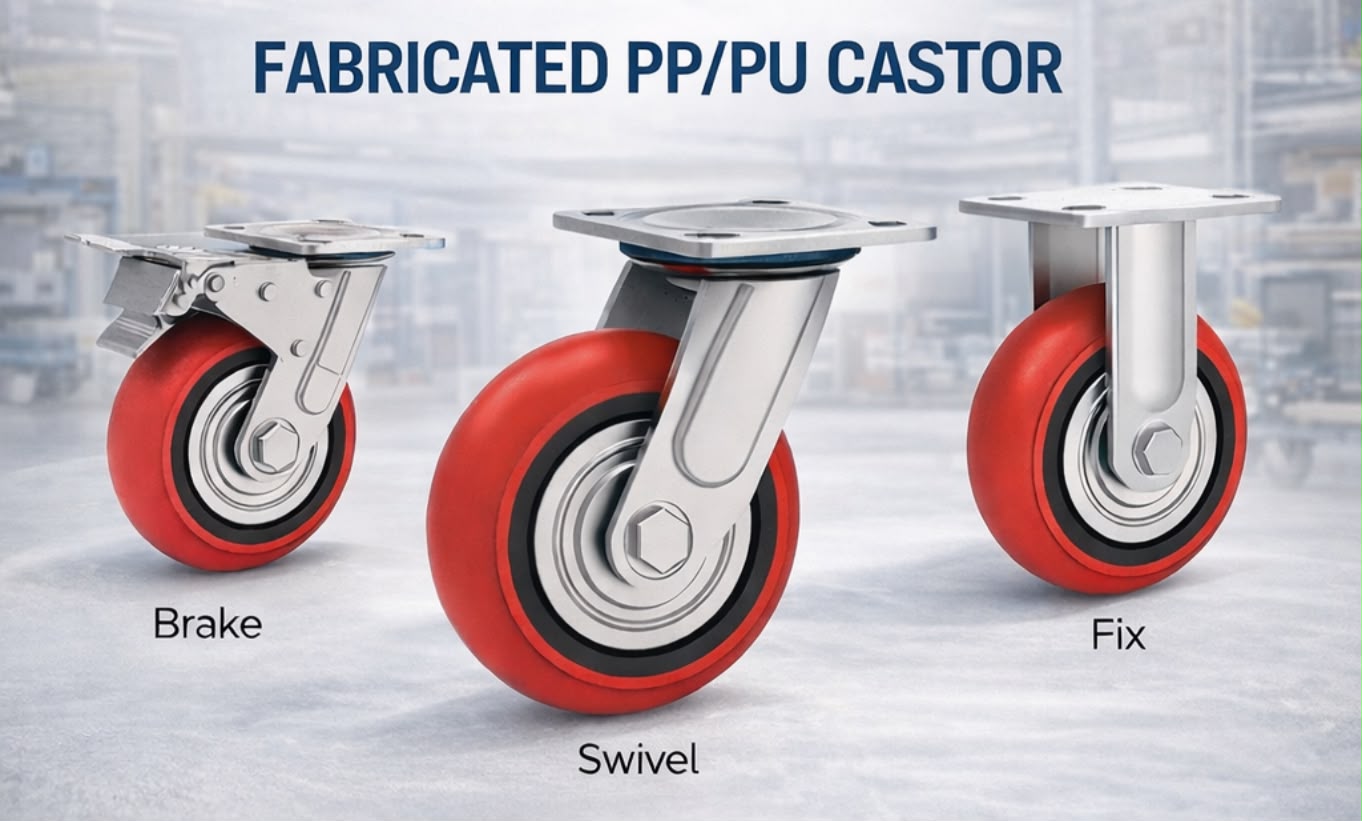 Fabricated Heavy Duty Castor — product photo 5