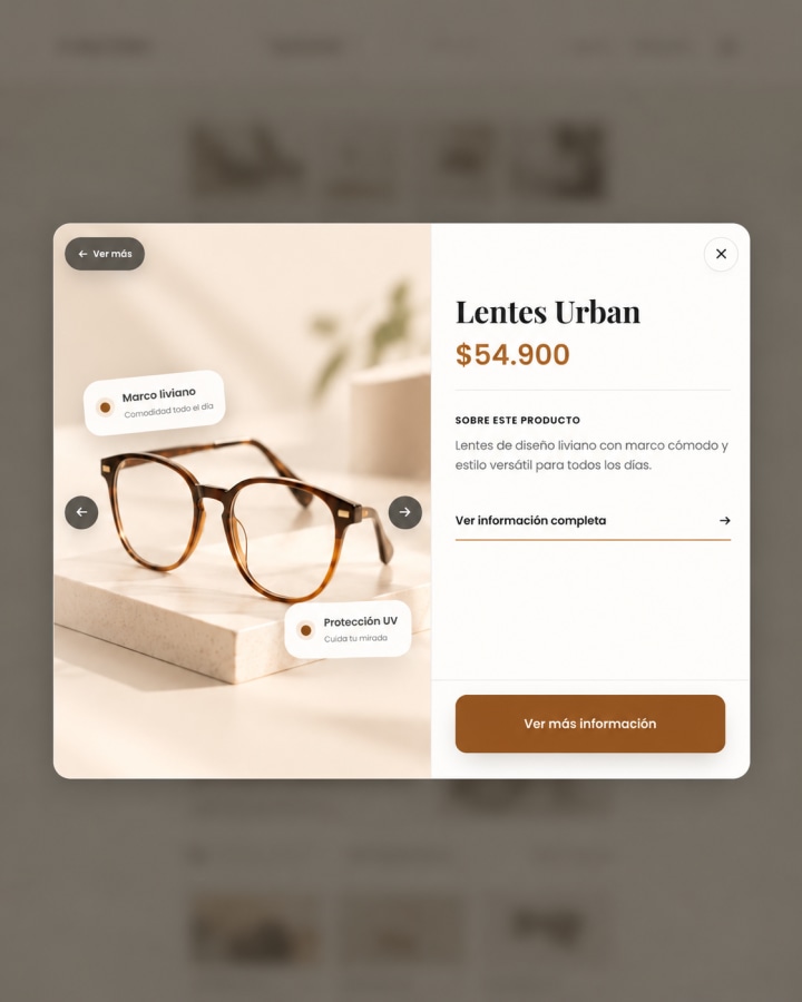 Ficha completa de lentes