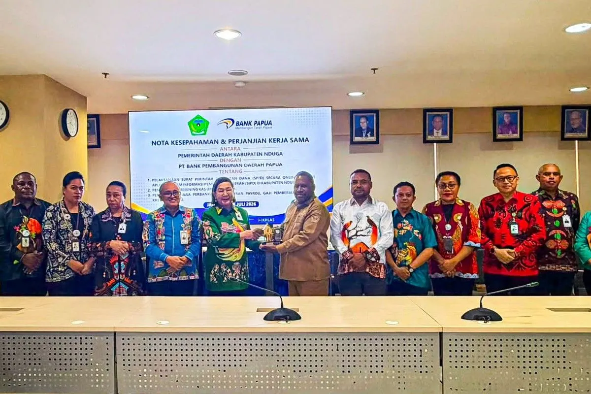 Digitale omslag in Papoea: Kabupaten Nduga versneld begrotingsbeheer via Bank Papua