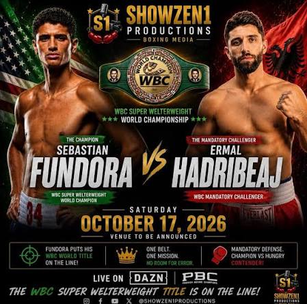 PBC Sebastian Fundora vs Ermal Hadribeaj