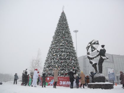 Новогоднее оформление Люберец в рамках программы «Зима в Подмосковье»