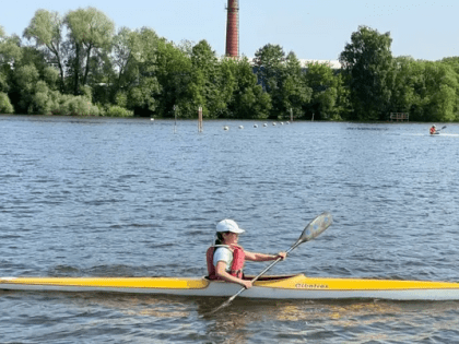На стадионе «Труд» в Старой Купавне прошло Открытие сезона Мастерс на байдарках и каноэ