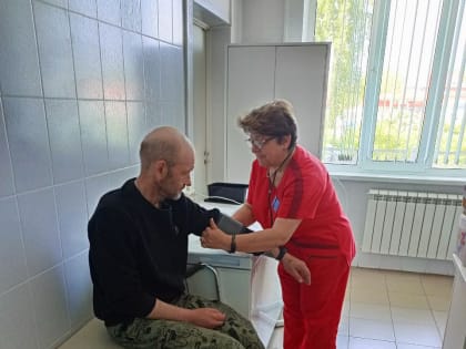 В Рузской областной больнице прошли диспансеризацию участники СВО