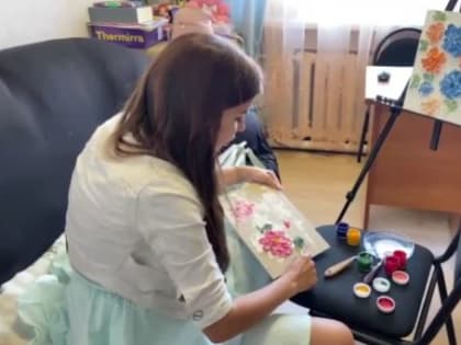 Орешкинцам провели занятие по флористике