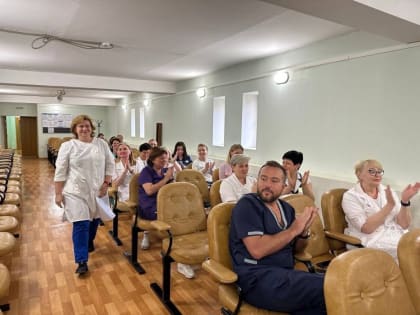 Персонал филиала ООО Газпром Трансгаз Москва поликлиники поздравили сегодня с Днем медицинского работника