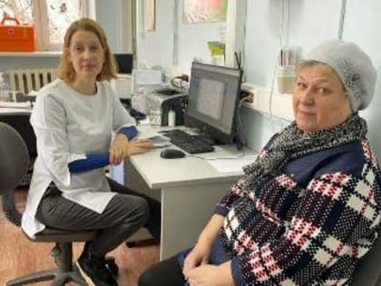 Специалисты КДЦ и центра здоровья Раменской центральной поликлиники провели обследование в Никоновской амбулатории
