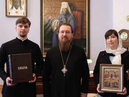 Епископ Феодорит благословил студентов Академии на вступление в брак