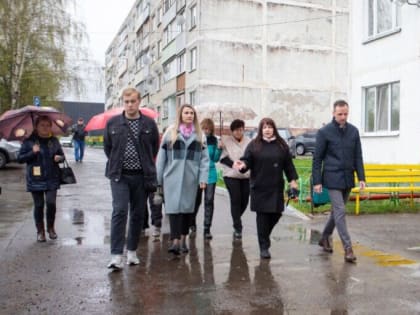 В Кашире продолжается обход территорий