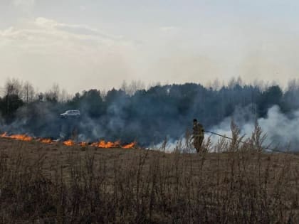 Огнеборцы Мособлпожспас с начала пожароопасного сезона 2022 года потушили 1900 травяных палов