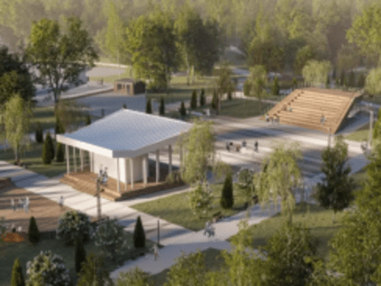 В Лобне готовятся к благоустройству Центрального парка