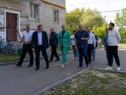 В посёлке Авсюнино проверили состояние дворов